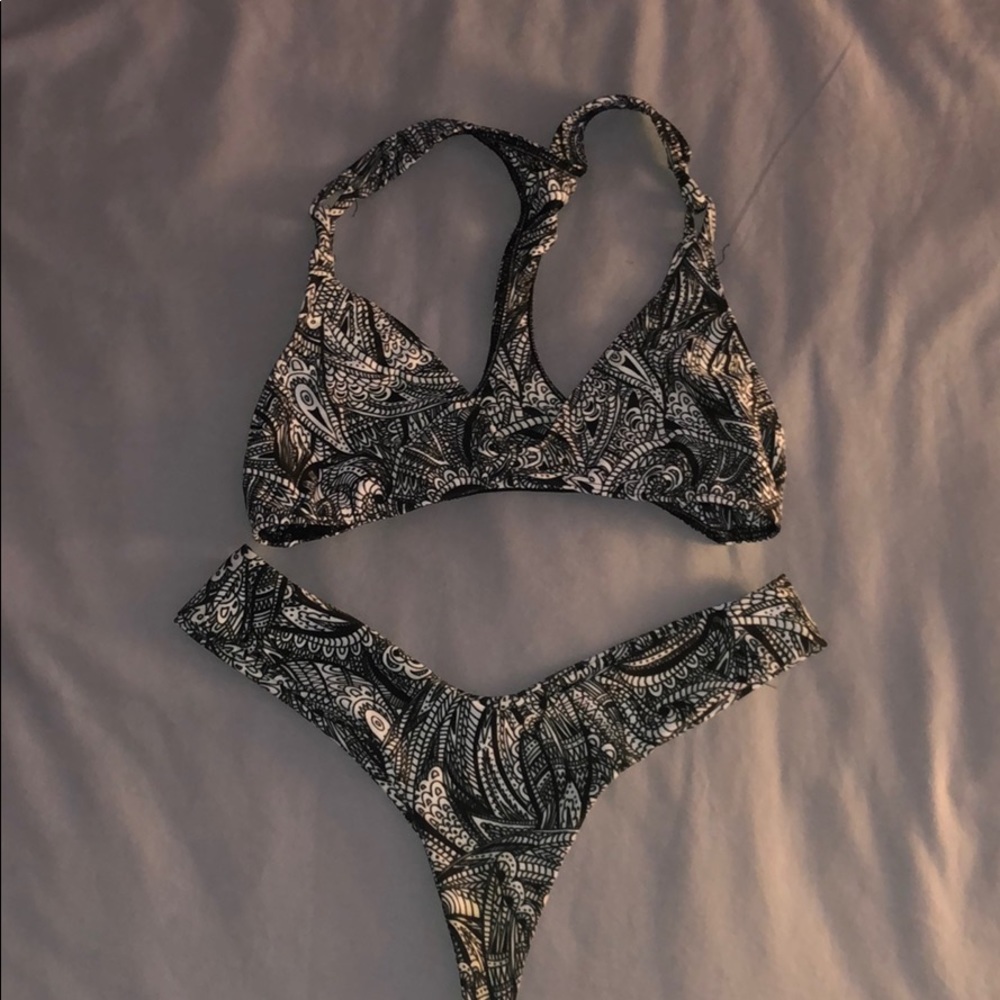 Stone fox swim bikini